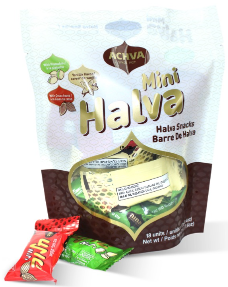 achva mini halva snacks